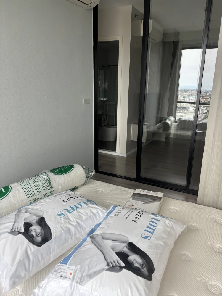 Knightsbridge Sukhumvit-Thepharak for rent, nice room, fully furnished, beautiful city view, no blocking, reserve now!