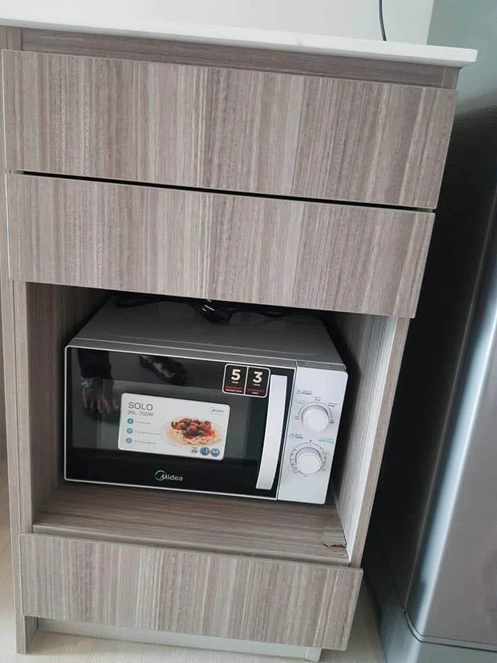 For rent: KnightsBridge Phahon Yothin-Interchange. The room has complete furniture and electrical appliances, ready to move in.