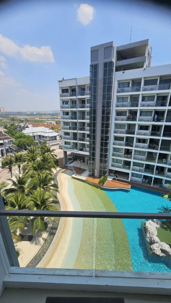 Laguna Beach Resort Jomtien for rent, 6th floor, fully furnished, nice to live in, reserve now, urgent.