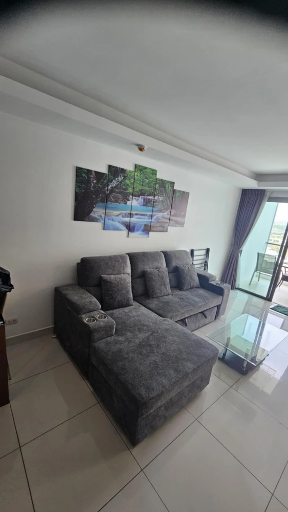 Laguna Beach Resort Jomtien for rent, 6th floor, fully furnished, nice to live in, reserve now, urgent.
