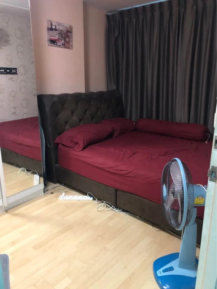For rent: Lib Ladprao 20, a lovely room with full furnishings. Just bring your suitcase and move in! +++