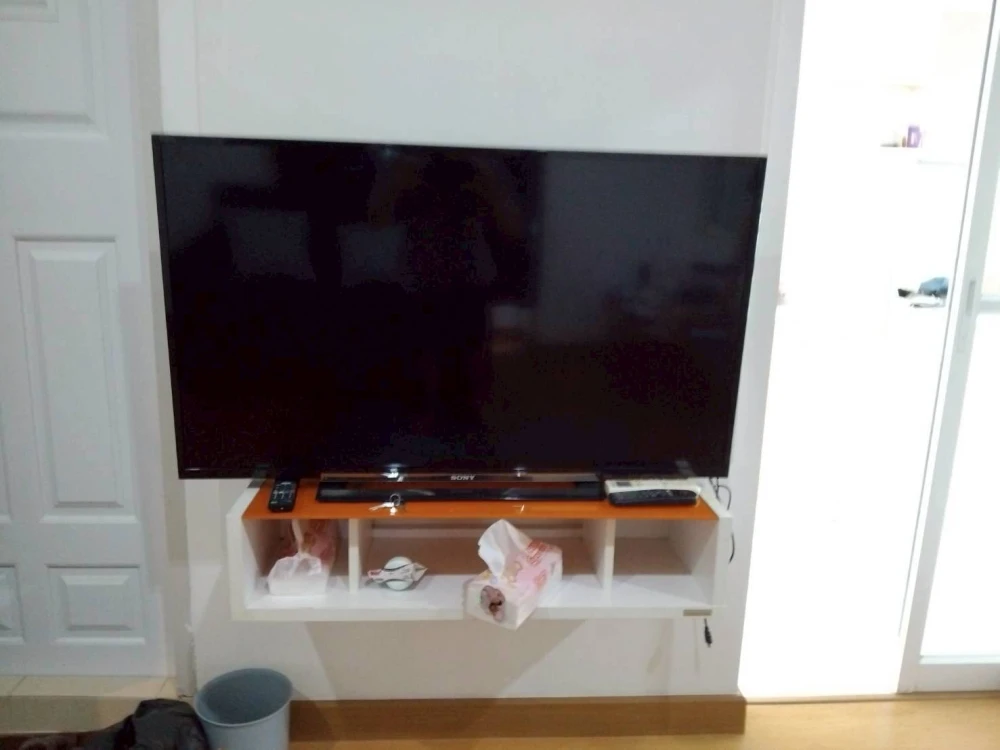 For rent: Life @ Rachada-Huaykwang, 16th floor, open view, no buildings blocking, corner room, next to the garden, fully furnished, complete with elec
