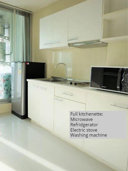 For rent: Life @ Ratchada-Huaikwang, 21st floor, nice room, fully furnished, reserve now, don't miss out!