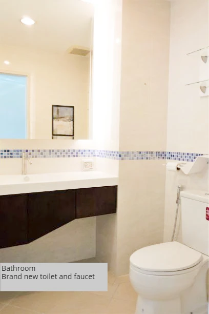 For rent: Life @ Ratchada-Huaikwang, 21st floor, nice room, fully furnished, reserve now, don't miss out!