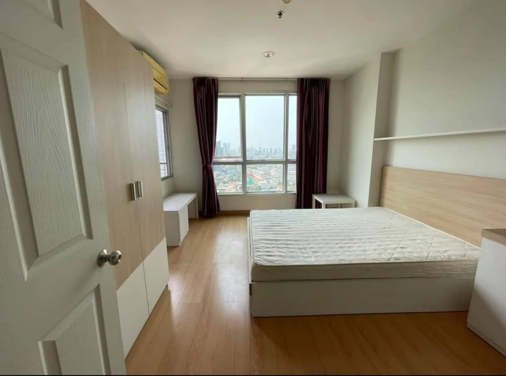 For rent: Life @ Ratchada-Suthisan, 18th floor, good view, no buildings blocking the view, fully furnished, nice to live in, reserve now, don't miss o