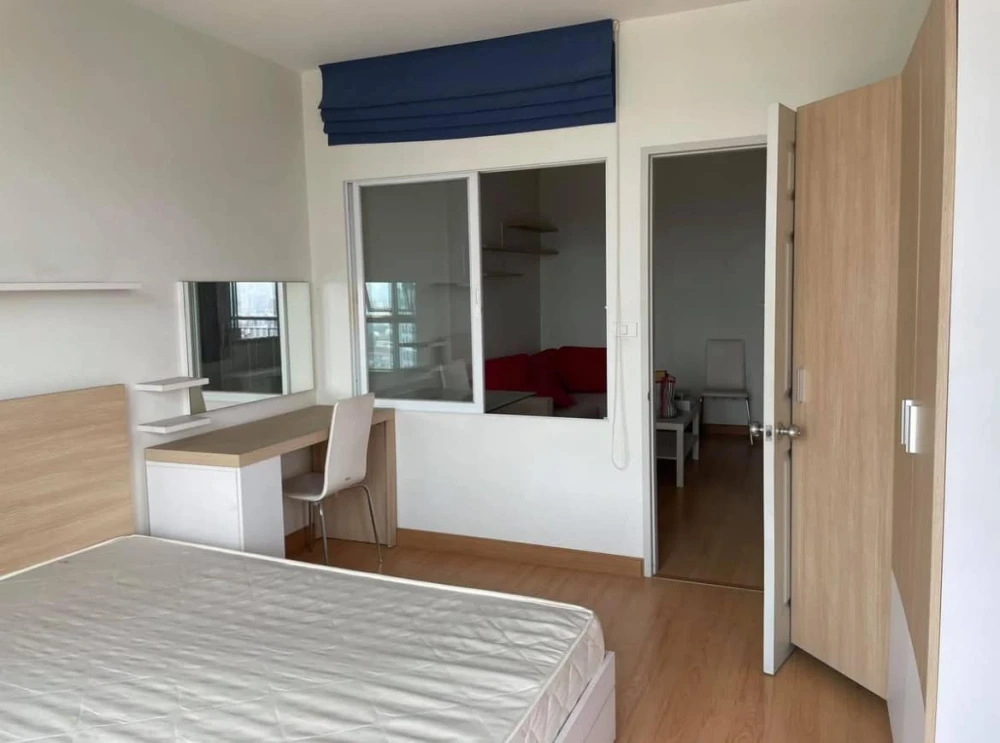For rent: Life @ Ratchada-Suthisan, 18th floor, good view, no buildings blocking the view, fully furnished, nice to live in, reserve now, don't miss o