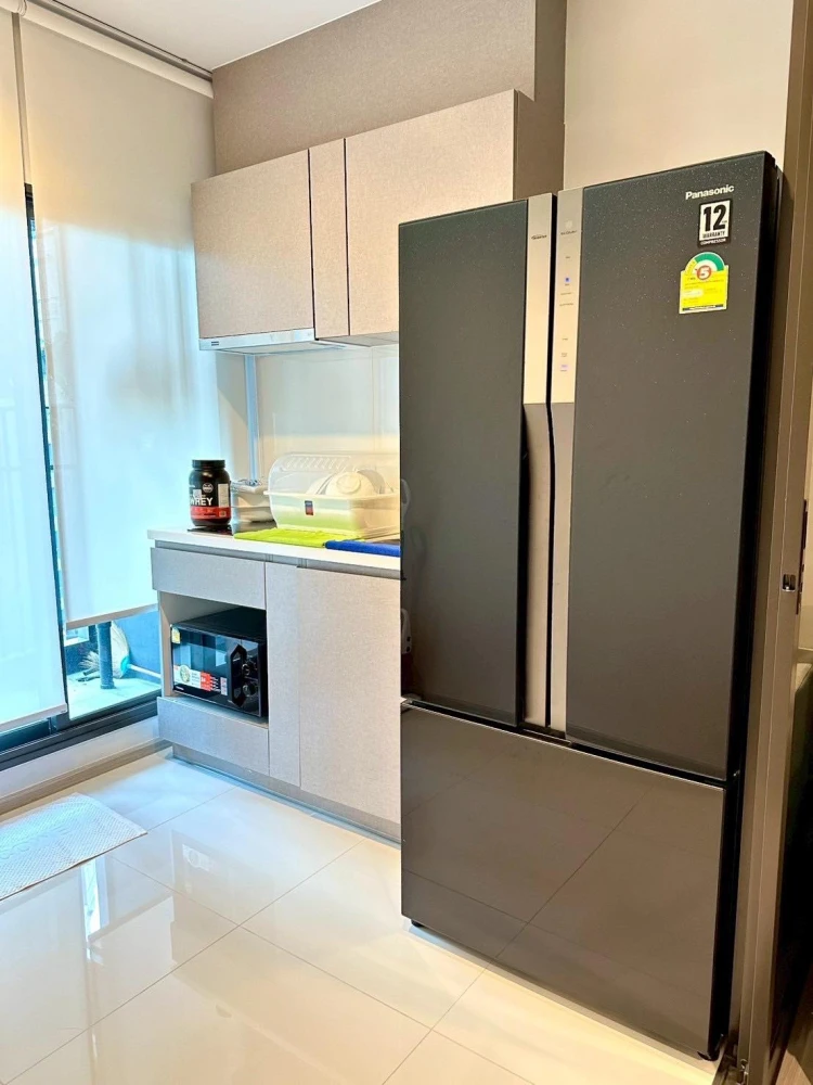 For rent: Life Asoke-Rama 9, 1 bedroom, 1 bedroom, decorated in a controlled tone, good location, book now!