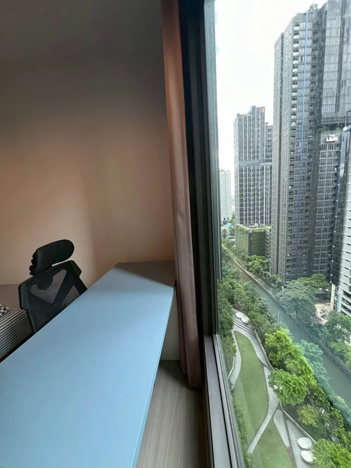 For rent: Life Asoke Rama 9, ready to move in, high floor, full facilities, book now, don't miss out++