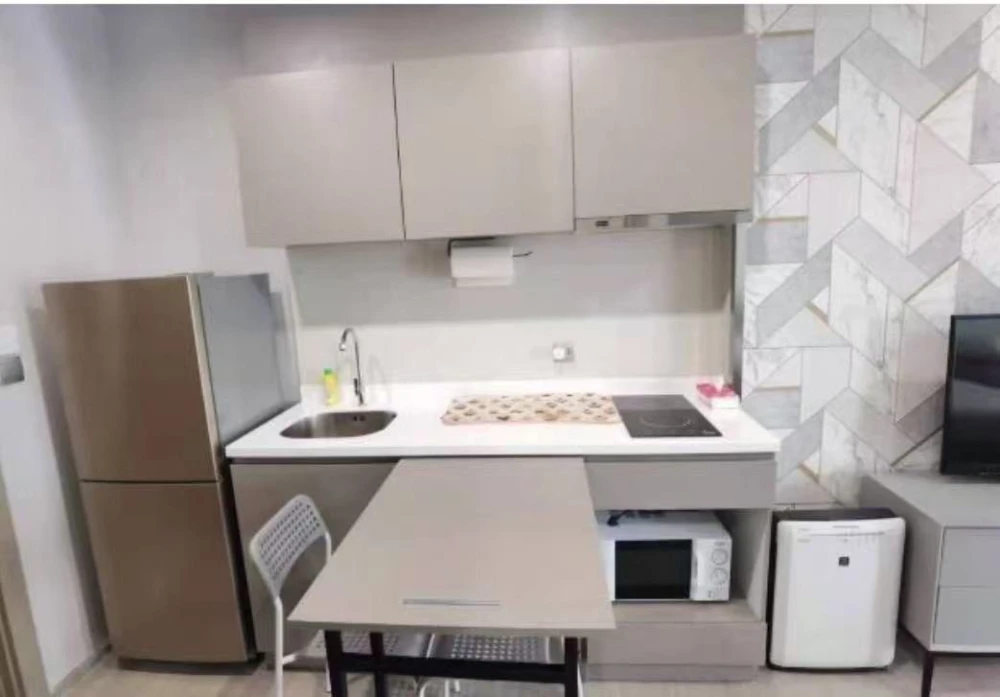 For rent: Life Asoke-Rama 9, ready to move in, high floor, fully furnished, reserve now!!!