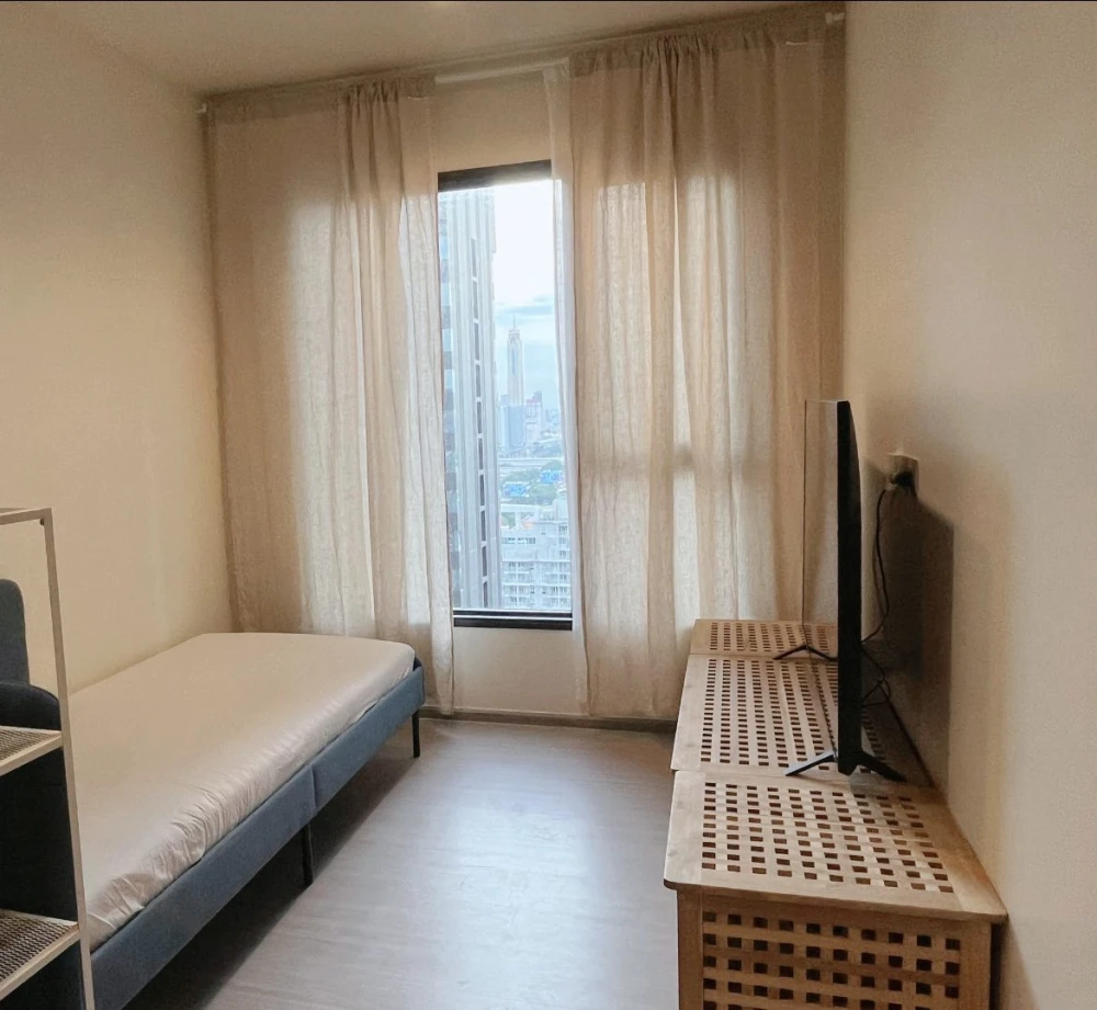 For rent: Life Asoke rama9, ready to move in, separate room, complete with electrical appliances. Good like this, hurry and book now++