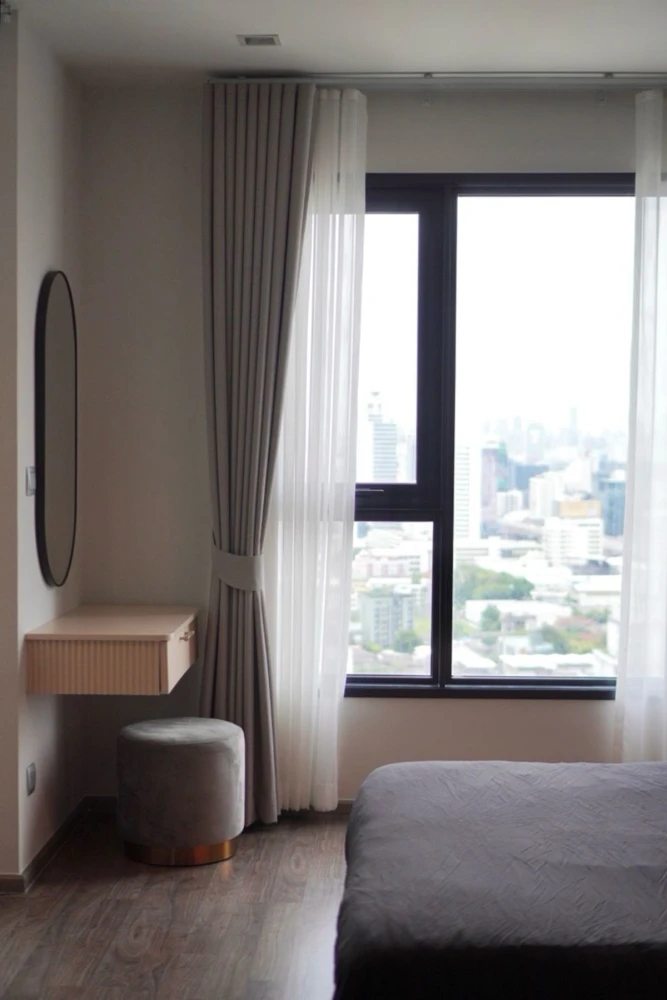 For rent: Life Ladprao Valley, 32nd floor, City view, fully furnished, nice to live in. Reserve now, don't miss out!