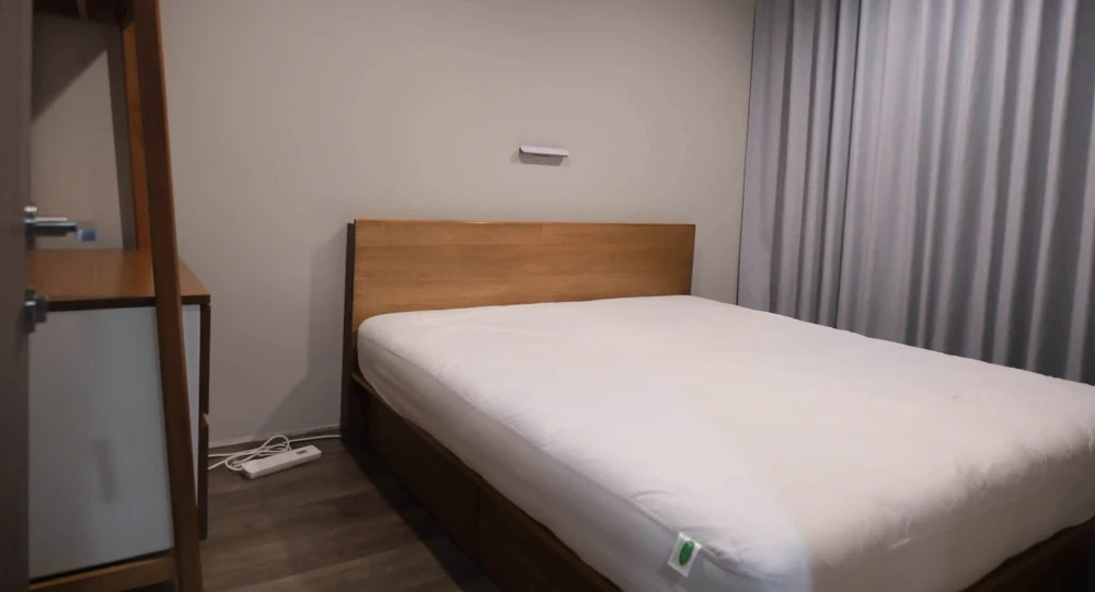 For rent: Life Ladprao Valley, corner unit, quiet, fully furnished, ready to move in.
