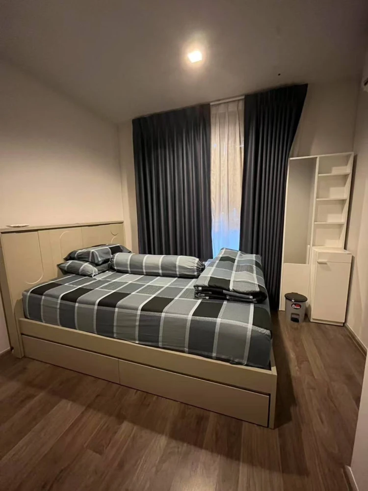 For rent: Life Ladprao Valley, corner room, very quiet, 2 bedrooms, 2 bathrooms, spacious area, comfortable, don't miss it.
