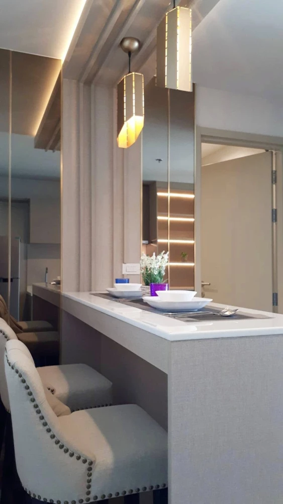 For rent: Life Ladprao, high-rise condo, beautifully decorated, with built-in furniture, ready to move in, hurry and book now!