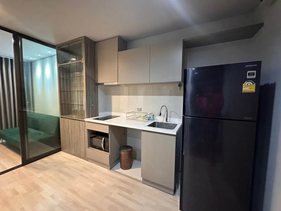 For rent: Life Ladprao, fully furnished, built-in throughout the room, beautiful design, comfortable to live in, complete with electrical appliances,
