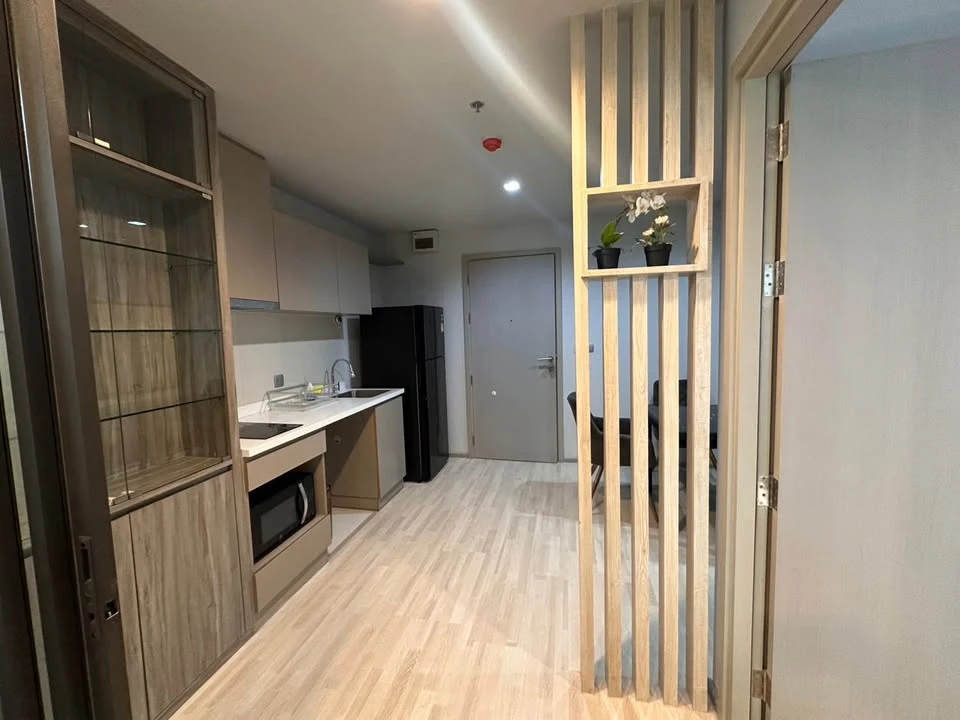 For rent: Life Ladprao, fully furnished, built-in throughout the room, beautiful design, comfortable to live in, complete with electrical appliances,