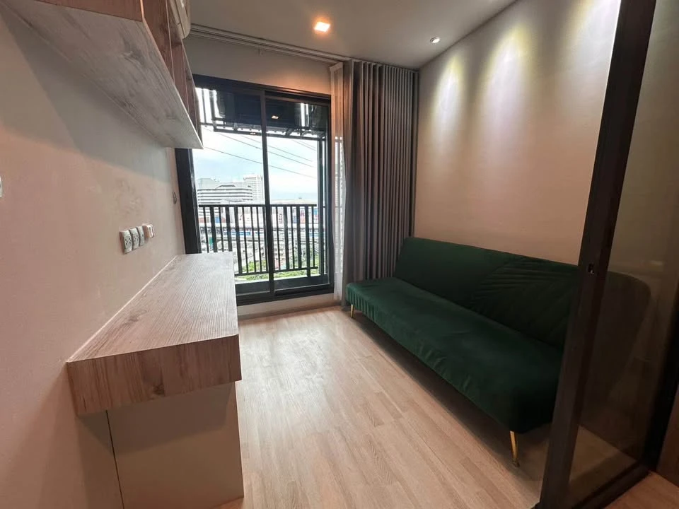 For rent: Life Ladprao, fully furnished, built-in throughout the room, beautiful design, comfortable to live in, complete with electrical appliances,