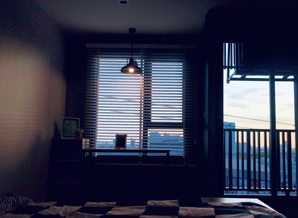 For rent: Life Ladprao, Building A, 19th floor, fully furnished with furniture in the most stylish tones. Must reserve!