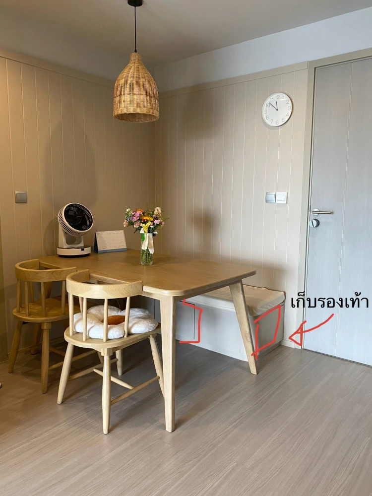 For rent: Life Ladprao, room on a very high floor with a stunning city view. Reserve now, get it first.
