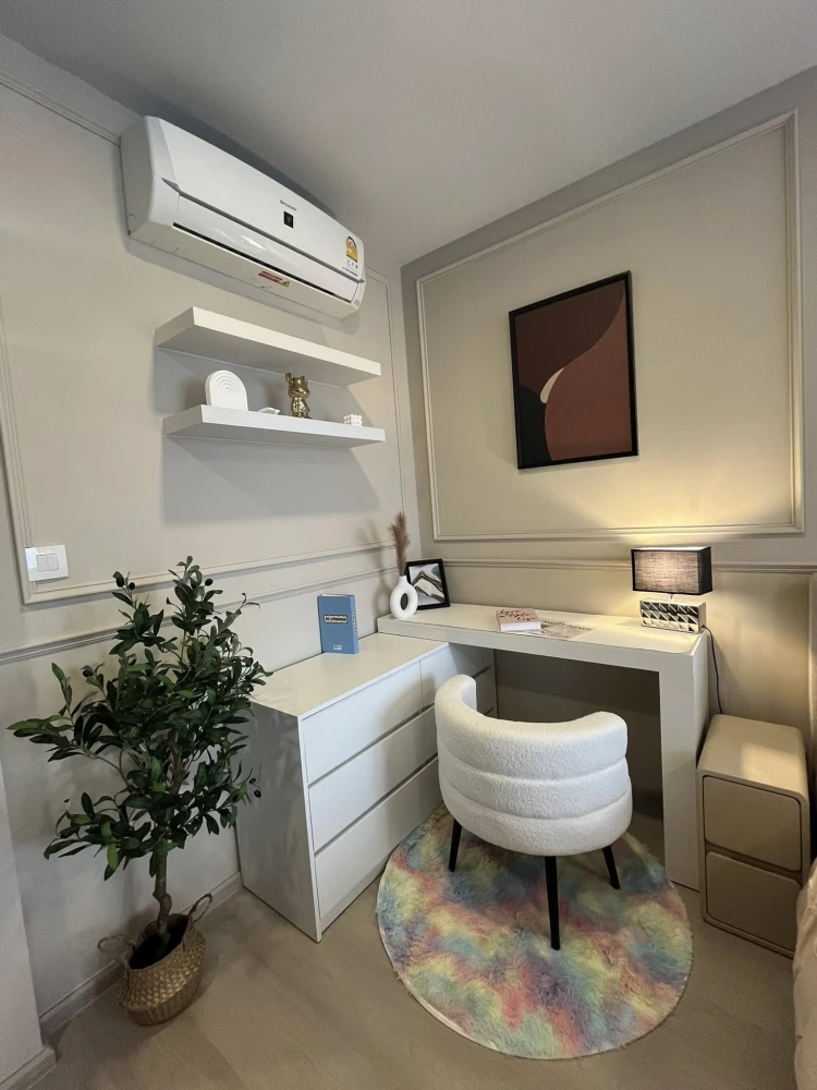 ให้เช่า Life Phahon-Ladprao ชั้น 12 ห้องวิวสวนตกแต่งดูดีมีสไตล์ หิ้วกระเป๋าเข้าอยู่ได้เลย