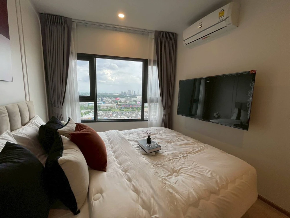 For rent: Life Rama 4 - Asoke, 1 bedroom, 1 bathroom, fully furnished, good location, beautiful river view, no blocking, reserve now!