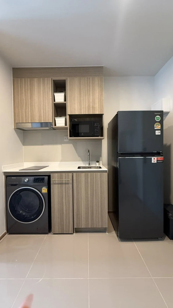 For rent: Life Rama 4 - Asoke, outstanding design, clean and cool bedroom, Chao Phraya River view, complete with a complete living solution.