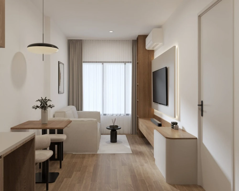 For rent: Life Rama 4 - Asoke. Beautifully decorated minimalist unit with complete facilities and an unobstructed view. Don't miss out!