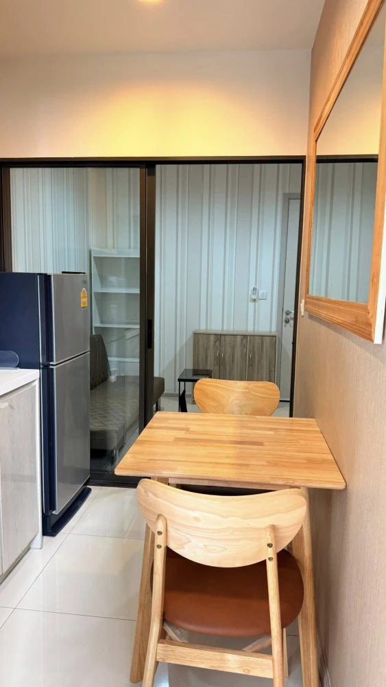 For rent: Life Sukhumvit 48, 1 bedroom, 1 bathroom, large usable area, beautiful garden view, book now.
