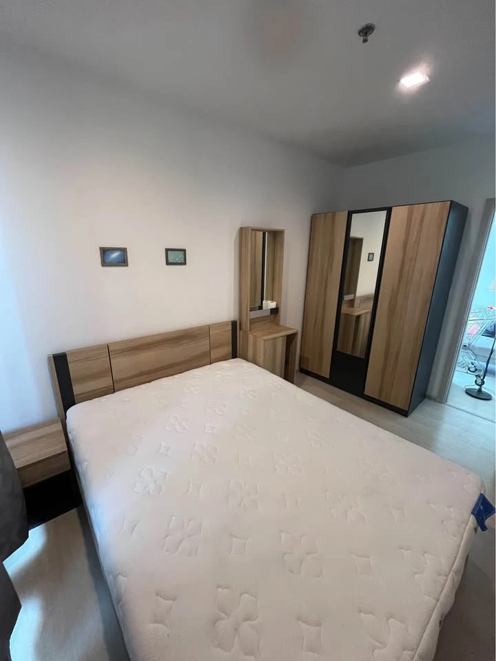 For rent: Life Sukhumvit 48, 2-bedroom unit, offering high privacy, fully furnished, and ready to move in.