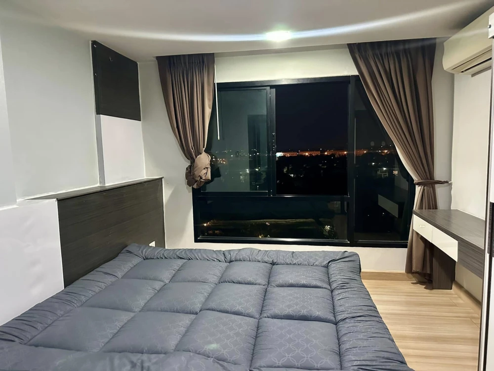 For rent Living Avenue Bangsaen, 7th floor, nice room, fully furnished, book now, hurry!