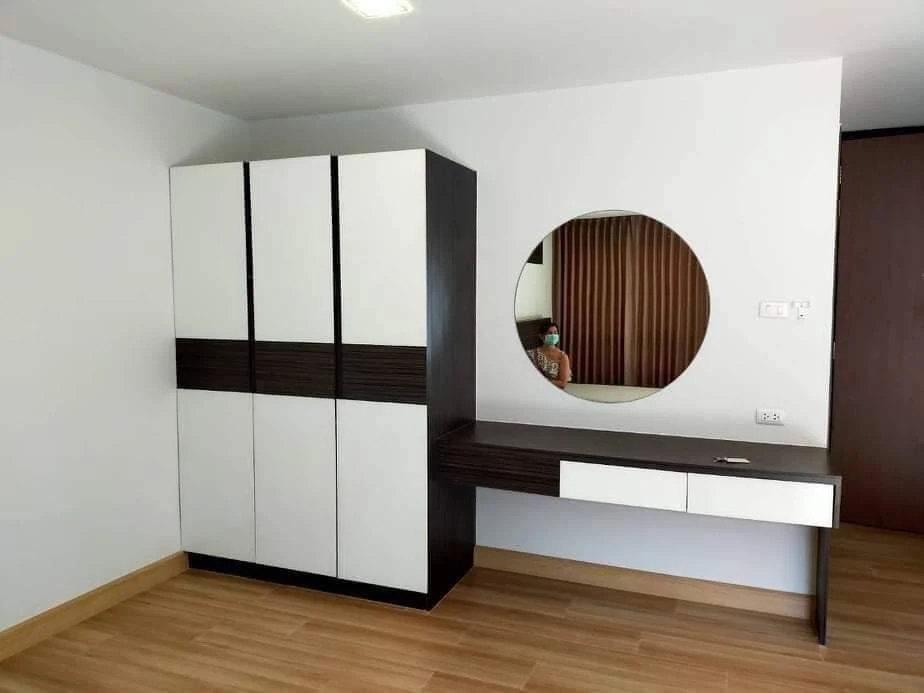 For rent Living Avenue Bangsaen, 8th floor, nice room, fully furnished, reserve now, hurry!