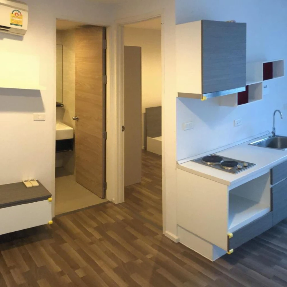 Living Nest Ramkhamhaeng for rent, nice room, 8th floor, comes with complete facilities, reserve now.
