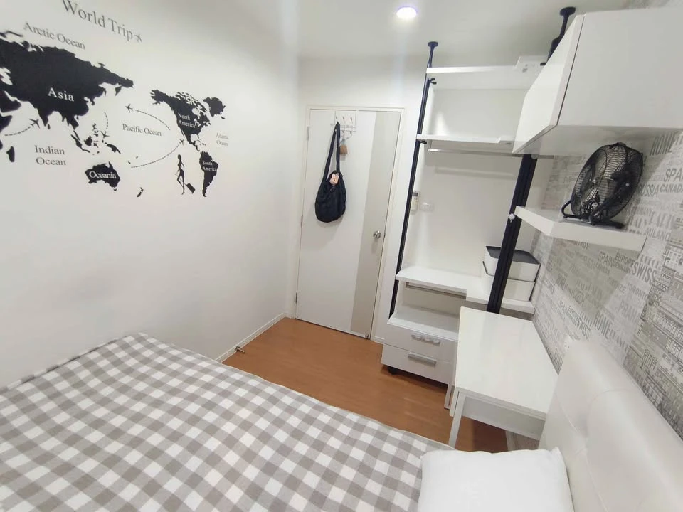 For sale rent: Lumpini Condo Town Ramindra-Lat Pla Khao, 2 bedrooms, 6th floor, fully furnished, reserve now, urgently.