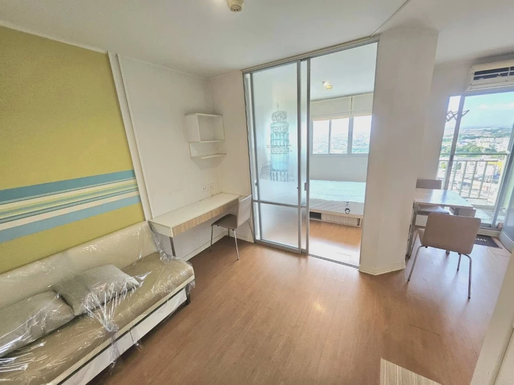 For rent: Lumpini Condo Town Ramintra – Nawamin, corner room with privacy, fully furnished, reserve now!