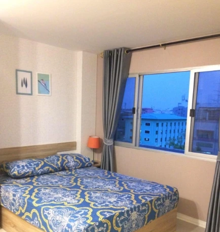 For rent: Lumpini Condotown Bodindecha-Ramkhamhaeng, 6th floor, unobstructed view, fully furnished. Book now!