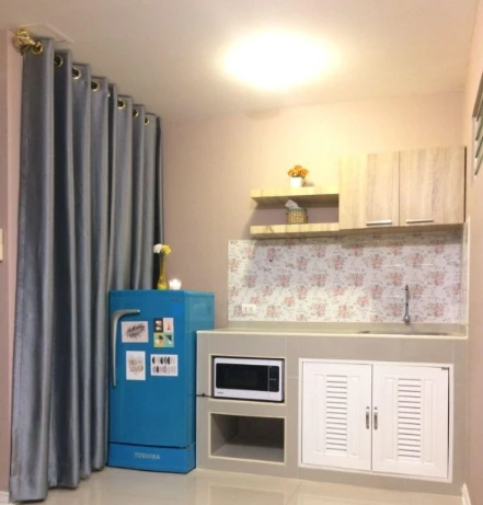 For rent: Lumpini Condotown Bodindecha-Ramkhamhaeng, 6th floor, unobstructed view, fully furnished. Book now!