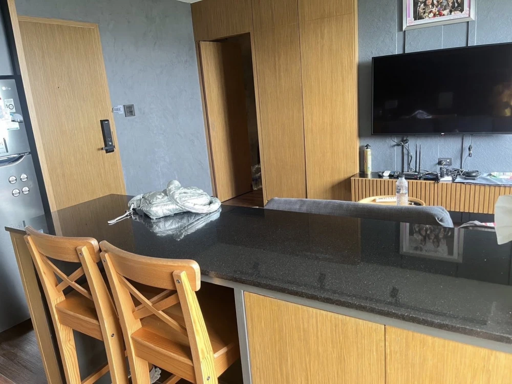 For rent: Lumpini Condotown North Pattaya Sukhumvit, 10th floor, fully furnished, nice to live in, hurry and reserve now.
