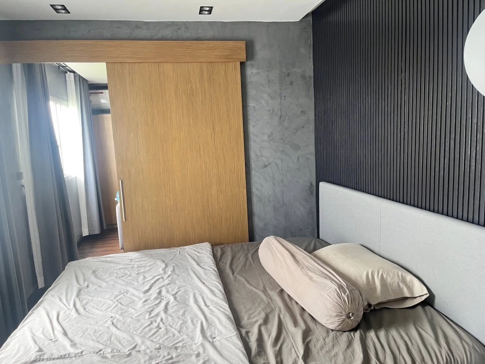 For rent: Lumpini Condotown North Pattaya Sukhumvit, 10th floor, fully furnished, nice to live in, hurry and reserve now.