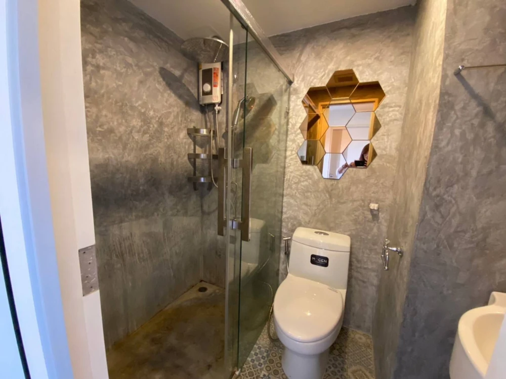 For rent: Lumpini Mega City Bangna, 1 bedroom, 1 bathroom, fully furnished, ready to move in.