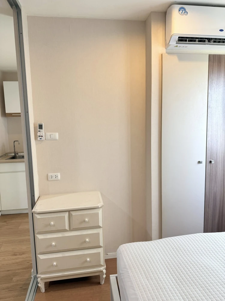 For rent: Lumpini Mega City Bangna, 12th floor, partitioned room, fully furnished. Interested? Reserve now! Hurry!