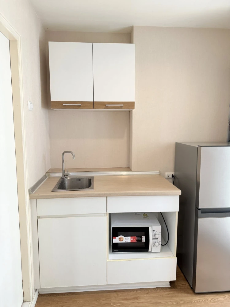 For rent: Lumpini Mega City Bangna, 12th floor, partitioned room, fully furnished. Interested? Reserve now! Hurry!
