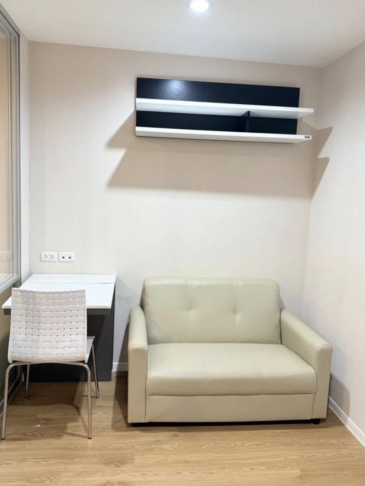 For rent: Lumpini Mega City Bangna, 12th floor, partitioned room, fully furnished. Interested? Reserve now! Hurry!
