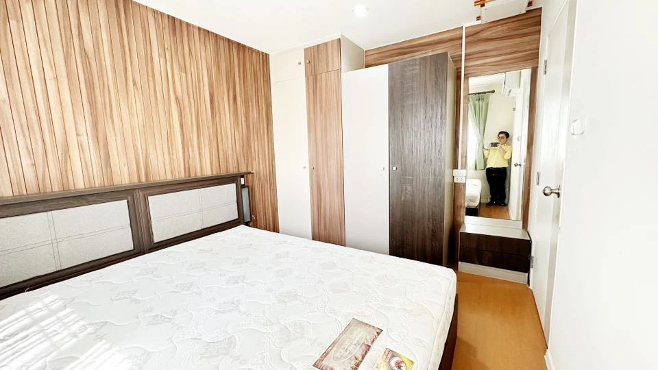 For rent Lumpini Mega City Bangna, 12th floor, fully furnished room, ready to move in. Interested, hurry and reserve now. Urgent!