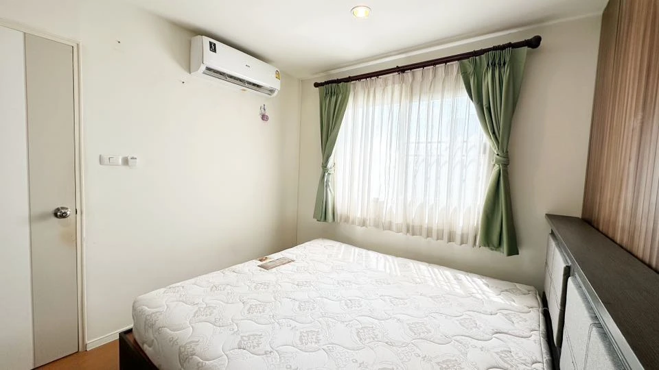 For rent Lumpini Mega City Bangna, 12th floor, fully furnished room, ready to move in. Interested, hurry and reserve now. Urgent!