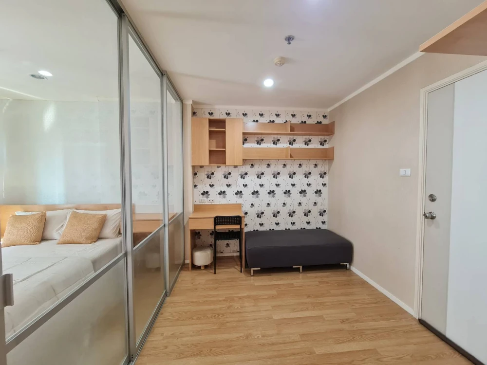 For rent: Lumpini Mega City Bangna, high floor unit, good ventilation, fully furnished, affordable price. Book now, don't miss out!!!