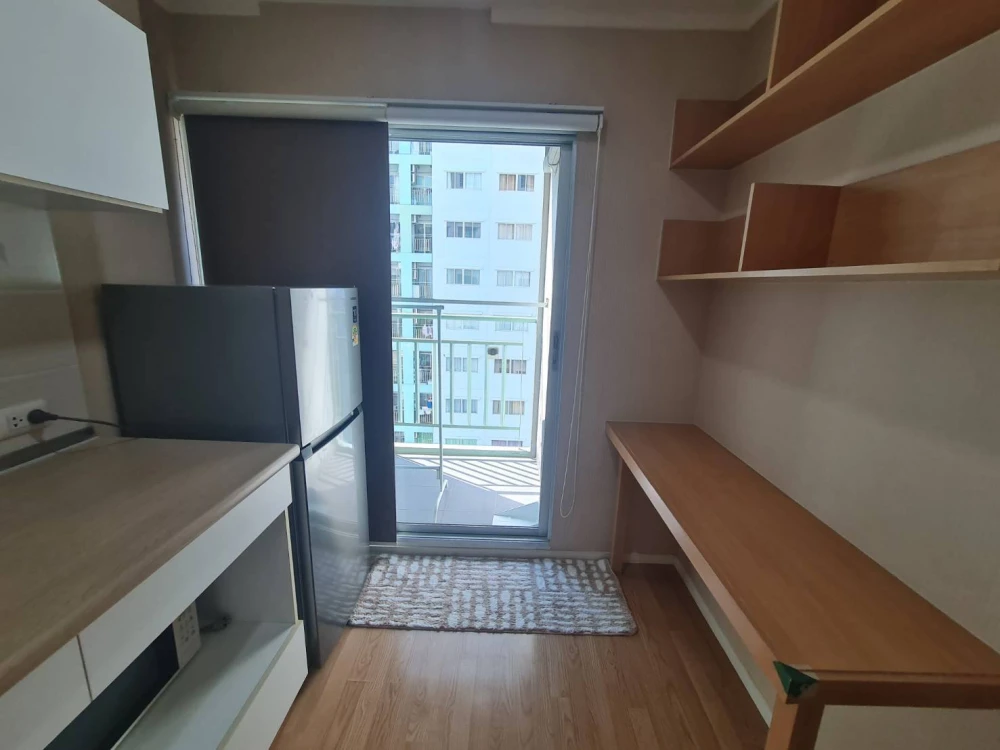 For rent: Lumpini Mega City Bangna, high floor unit, good ventilation, fully furnished, affordable price. Book now, don't miss out!!!