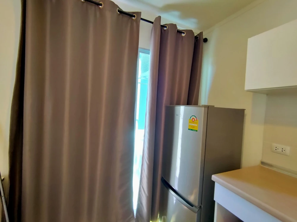 For rent: Lumpini Mega City Bangna, corner room, not crowded, fully furnished and equipped, beautiful view, don't miss it.
