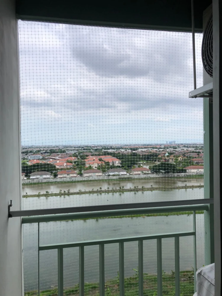 For rent Lumpini Mega city Bangna, beautiful room, clean, complete electrical appliances, very beautiful view, no buildings blocking, quiet, move now!