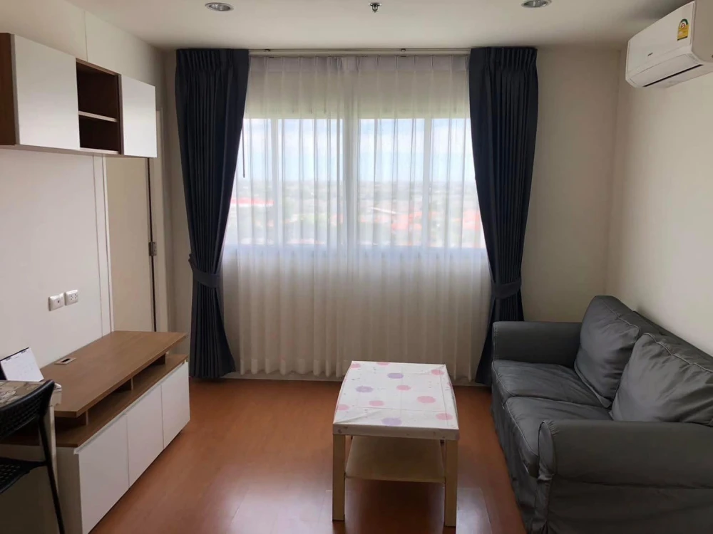 For rent Lumpini Mega city Bangna, beautiful room, clean, complete electrical appliances, very beautiful view, no buildings blocking, quiet, move now!