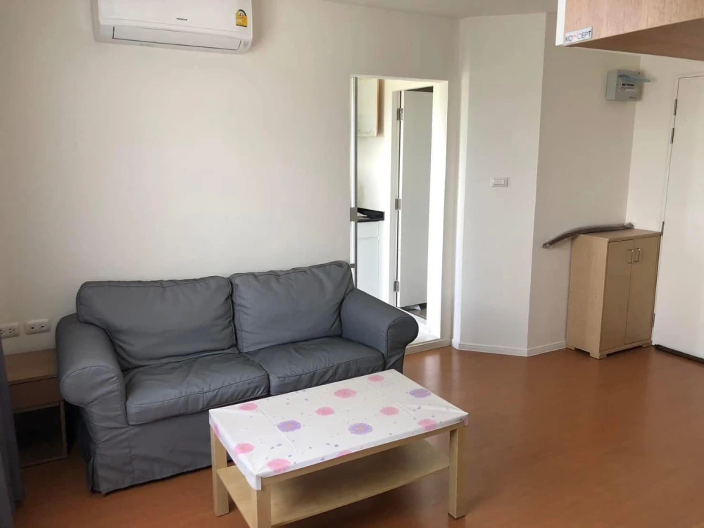 For rent Lumpini Mega city Bangna, beautiful room, clean, complete electrical appliances, very beautiful view, no buildings blocking, quiet, move now!